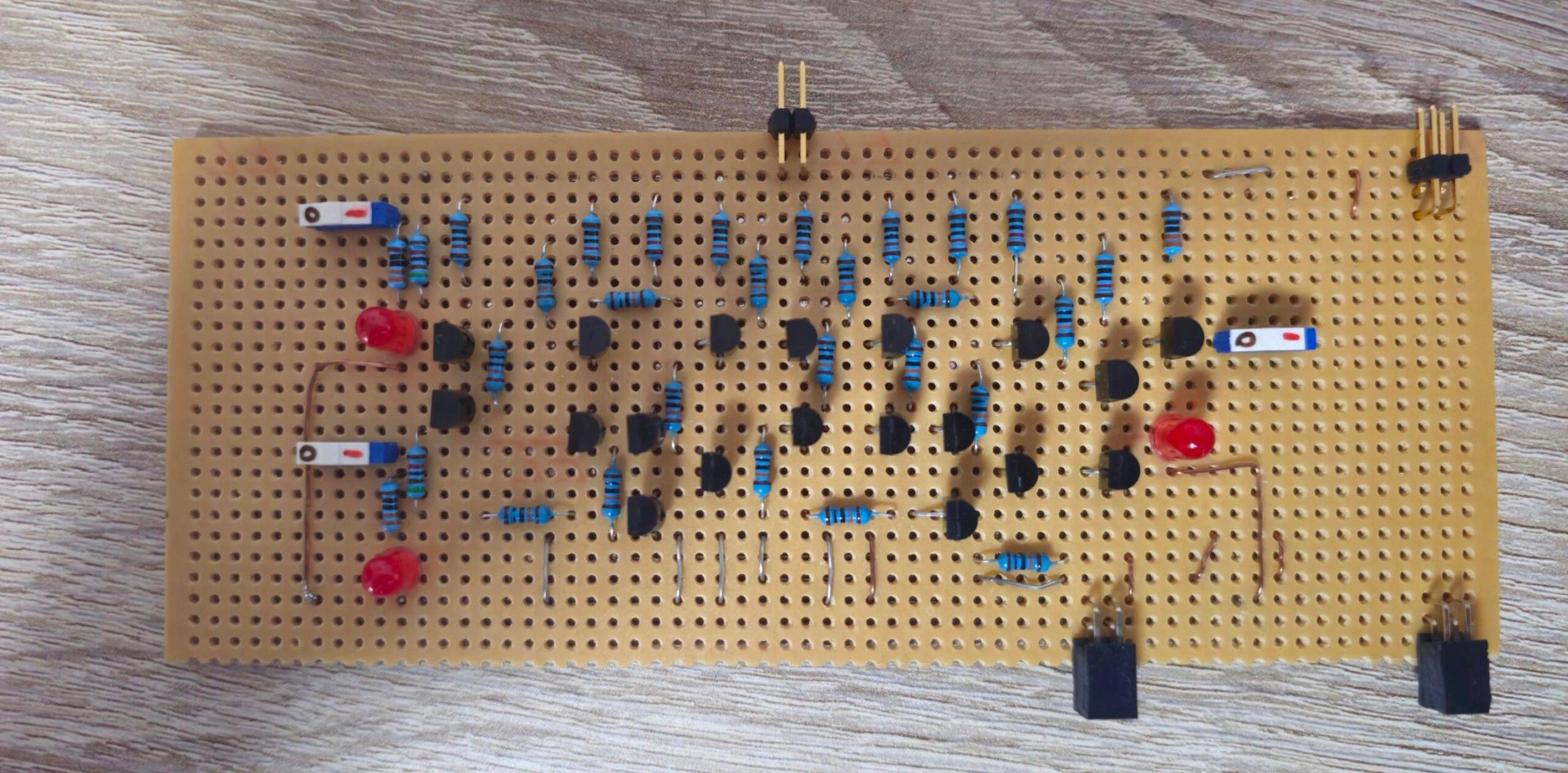 Bipolar transistor full adder module