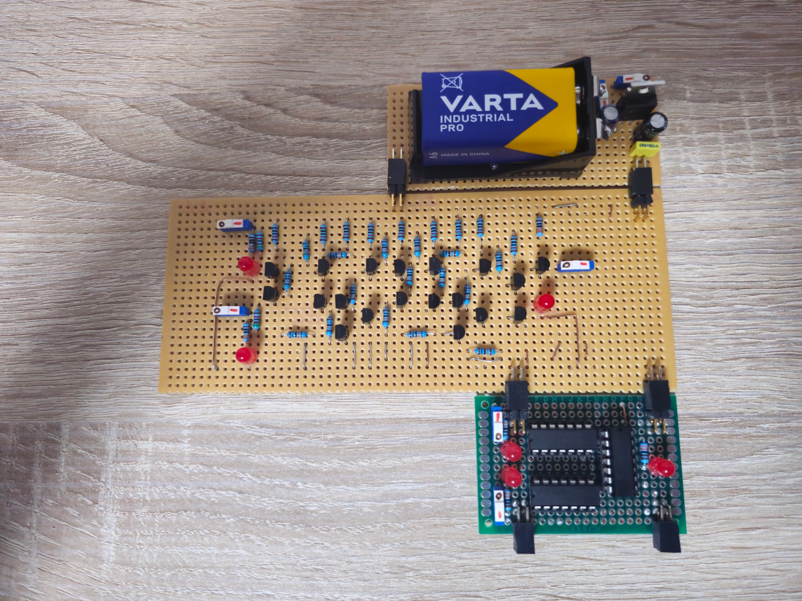 Digital full adder modules connected together